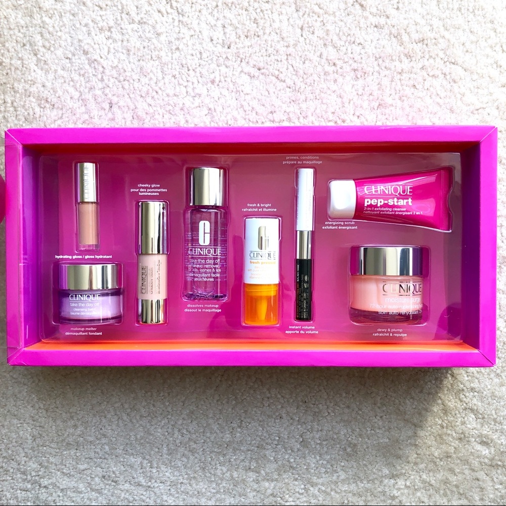 CLINIQUE Go-To Glow Set Skincare NEW